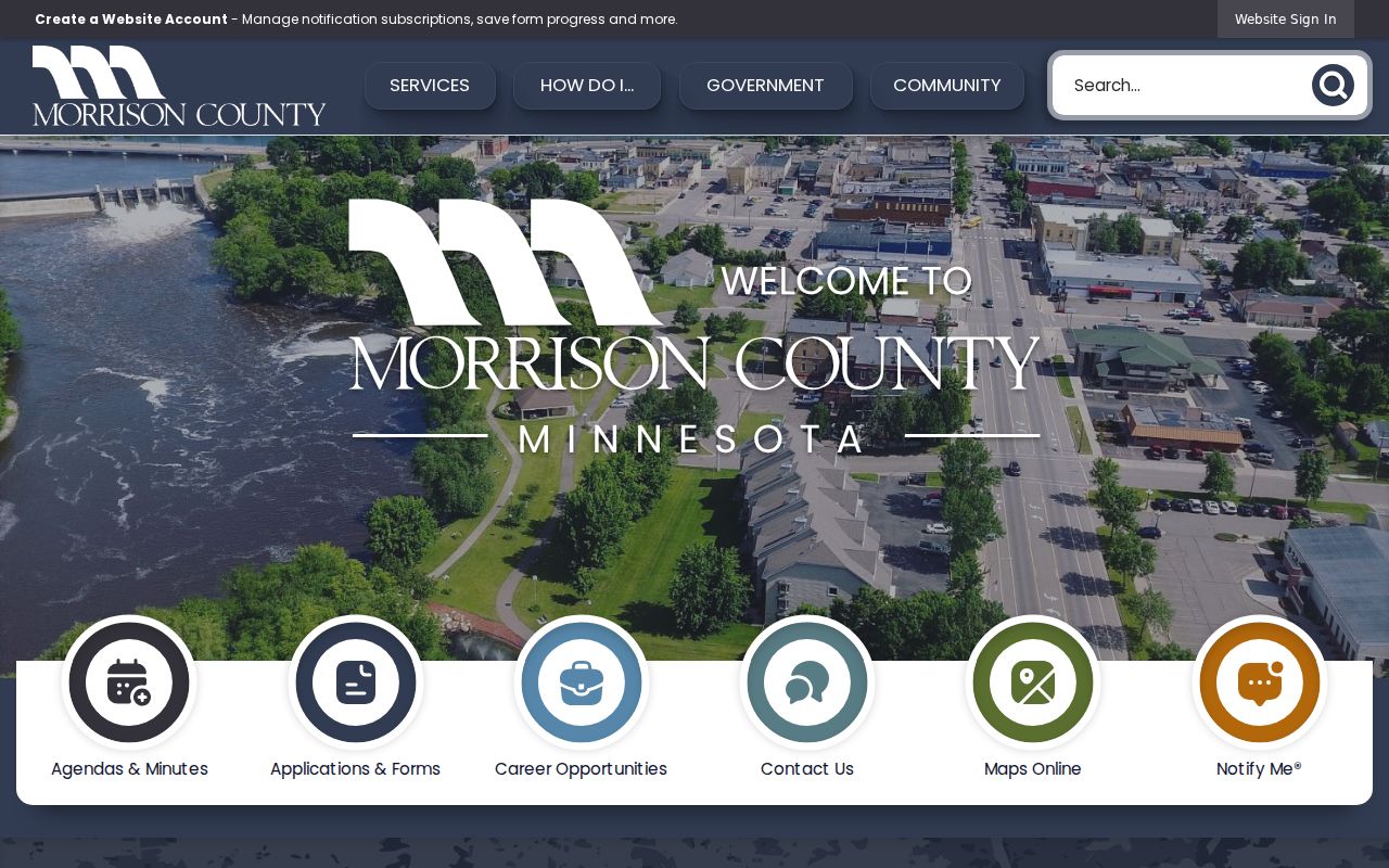 Morrison County court docket county government source